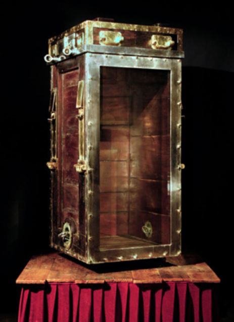 The Water Torture Cell restored by David Copperfield after he purchased it.